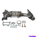 exhaust manifold ホンダシビック用14-15ドーマン排気マニホールドW統合触媒コンバーター For Honda Civic 14-15 Dorm...