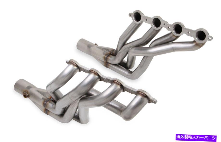 exhaust manifold フッカーヘッダー70101318-RHKRブラックハートロングチューブヘッダー Hooker Headers 70101318-Rhkr Blackheart Long Tube Headers