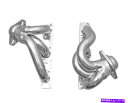 exhaust manifold ギブソンパフォーマンスGP403S-Cパフォーマンスヘッダー適合07-11ラングラー(JK) Gibson Performance GP403S-C Performance Header Fits 07-11 Wrangler (JK)(2)