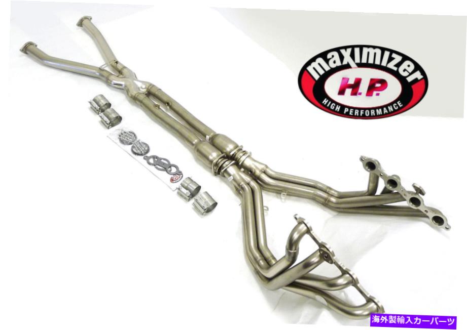 exhaust manifold Maximizer Catted Header Fits 2001-2004 Corvette LS1 5.7L Z06 Maximizer Catted Header Fits 2001-2004 Corvette LS1 5.7L Z06