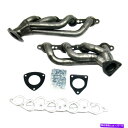 exhaust manifold CAT4ワードステンレススチールナチュラルショートチューブフィット2003-2006シボレーシルバラード1500 CAT4WA...
