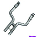 exhaust manifold Ford Mustang GT 2011-2014 5.0LのOff-Road Hパイプ Kooks Off-Road H-P...