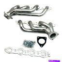 exhaust manifold CAT4ワードステンレス鋼シルバーセラミックコーティングフィット2007-2014キャデラックエスカレード CAT4WARD ...