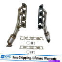 exhaust manifold QX56用のガスケット&ハードウェアペア付き排気マニホールド触媒コンバーターアセンブリ Exhaust Manifold Ca...