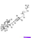 exhaust manifold 本物の排気および触媒コンバーターマニホールド68184158AD Genuine Exhaust And Catalytic ...