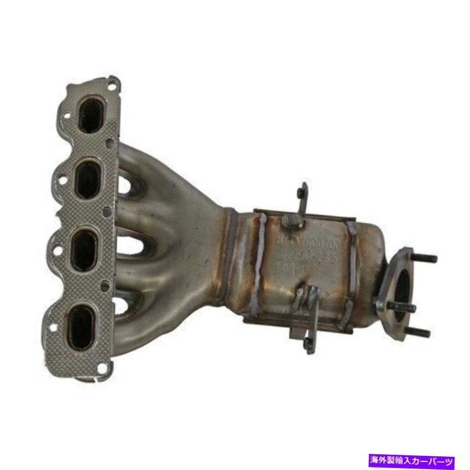 exhaust manifold 統合された触媒コンバ