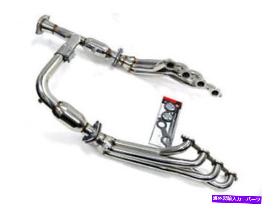 exhaust manifold 2007-13シボレー1500 6.2L LS3 L92のOBXステンレスキャットヘッダー OBX Stainless Catted Header For 2007-13 Chevrolet 1500 6.2L LS3 L92