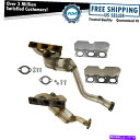 exhaust manifold BMW E46 320i 325i 330i Z3用ドーマン排気マニホールド触媒コンバーターペア Dorman Exhaust...