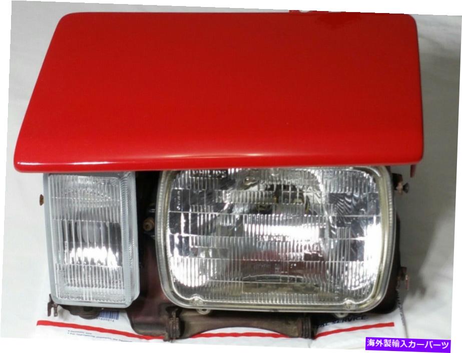 Headlight Covers 1986300ZXܥɥ饤Сإåɥ饤ȥ֥ +Хåȡʥ쥬åå 1986 Nissan 300ZX Turbo Driver Left Head Light Assembly + Bucket ( Regatta red