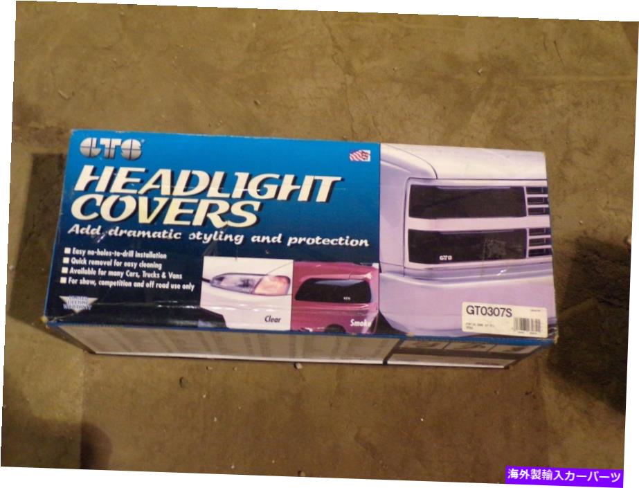 Headlight Covers 新しいCTSヘッドライトカバー87-91ポンティアック6000スモークGT0307S *送料無料 * NEW CTS Headlight Covers 87-91 Pontiac 6000 Smoke GT0307S *FREE SHIPPING*