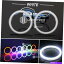 Headlight Covers 2PCS 70mmۥ磻ȥ֥󥸥륢ϥ󥰥Х֥إåɥ饤DRL +С 2PCS 70mm White COB Angel Eyes Halo Ring Bulb Headlights DRL Lamps + Cover