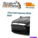 バグシールド AVSフラッシュマウントクロムフードプロテクターは2018-2020シボレーエクイノックス-620057に適合します AVS Flush Mount Chrome Hood Protector Fits 2018-2020 Chevrolet Equinox - 620057(2)