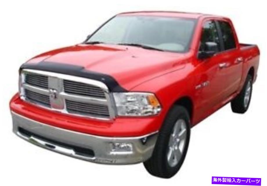 バグシールド AVS 322004 2009-2022 Dodge Ram 1500のAeroskin Hood Deflector AVS 322004 Aeroskin Hood Deflector for 2009-2022 Dodge Ram 1500