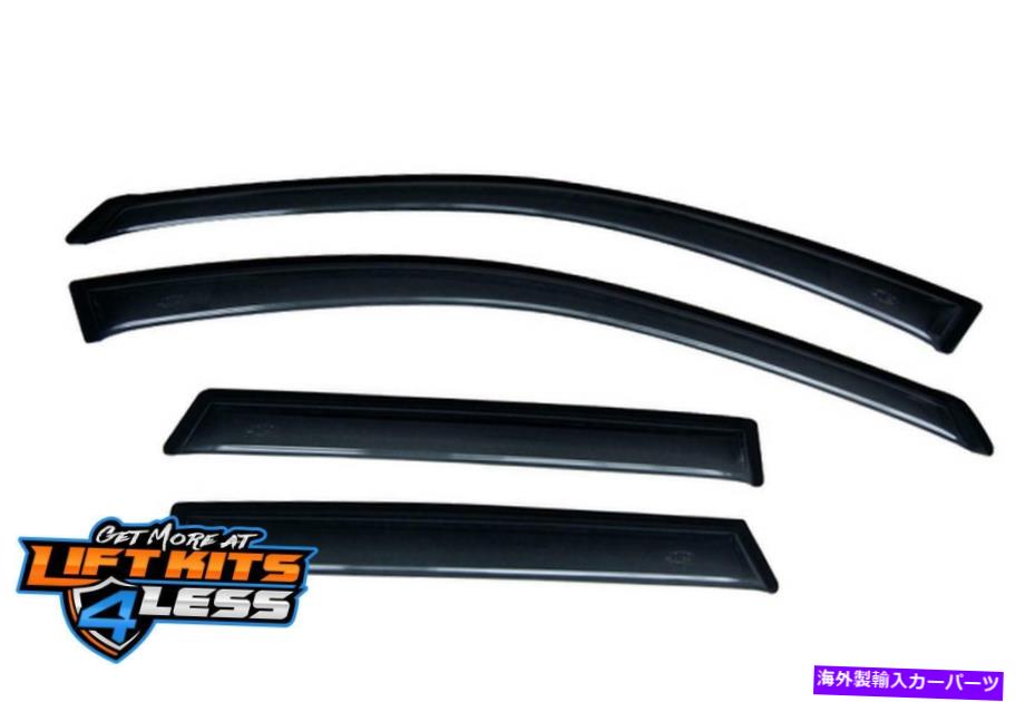 バグシールド Auto Ventshade 94921 2003年から2007年のVentvisor Deflector 4 PC Nissan Murano Auto Ventshade 94921 Ventvisor Deflector 4 pc for 2003-2007 Nissan Murano