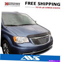 バグシールド 11-20 Dodge Grand Caravan AVS Bugflector IIフードプロテクターバグシールド 11-20 Dodge Gr...