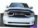 バグシールド フルハイトバグシールドデフレクター(2009-2018 RAM 1500)フードプロテクタースモークガード FULL HEIGHT Bug Shield Deflector (2009-2018 RAM 1500) Hood Protector Smoke Guard(2)