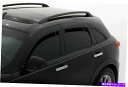 バグシールド AVS -For 06-12トヨタRAV4 VENTVISORロープロファイルディフレクター6PC -SMOKE -896003 AVS-for 06-12 Toyota RAV4 Ventvisor Low Profile Deflectors 6pc - Smoke - 896003
