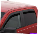 バグシールド AVS 02-08はDodge RAM 1500クアッドキャブVentvisorロープロファイルディフレクター4PC -SMに適合します AVS ...