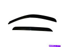 バグシールド avs 07-13 for for chevy avalanche ventvisor低プロファイルディフレクター4pc-煙 AVS 07-13 for for Chevy Avalanche Ventvisor Low Profile Deflectors 4pc - Smoke(2)