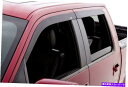 バグシールド AVS 07-18に適合トヨタツンドラクルーマックスVentVisorロープロファイルウィンドウディフレクター4PC AVS 07-18 fits Toyota Tundra Crewmax Ventvisor Low Profile Window Deflectors 4pc