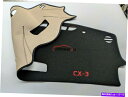 Dashboard Cover マツダCX3車のダッシュボードパッドダッシュカバーマットカーペット日陰の自動アクセサリー Auto Accessories For Mazda cx3 Car Dashboard Pad Dash Cover Mat Carpet Sun Shade
