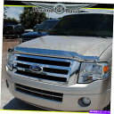 バグシールド 2007-2017 Ford Expedition Chrome Bug Shield Deflector Hood Guard Protector 2007-2017 Ford Expedition Chrome Bug Shield Deflector Hood Guard Protector(2)