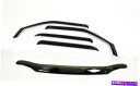バグシールド GMC Envoy 1998-2001バグデフレクターシールド&チャンネル換気バイザーコンボ GMC Envoy 1998 - 2001 Bug Deflector Shield & In-Channel Vent Visor Combo(2)
