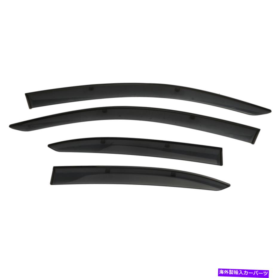 バグシールド OEM 2017-2021本物の三菱ミラージュG4サイドウィンドウデフレクターセットMZ330689 OEM 2017-2021 Genuine Mitsubishi Mirage G4 Side window Deflector Set MZ330689