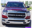 バグシールド ラム1500 2019-2020タフガードTG-6R19テクスチャブラックフォームフィットフードプロテクター For Ram 1500 2019-2020 Tough Guard TG-6R19 Textured Black FormFit Hood Protector(2)