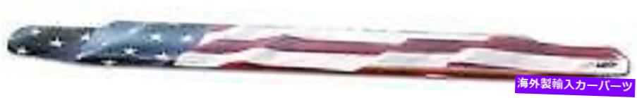 バグシールド スタンピードは2007-2018ジープラングラー（JK）自警団のフードプロテクター - フラグ Stampede Fits 2007-2018 Jeep Wrangler(JK) Vigilante Hood Protector - Flag