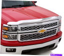 バグシールド Auto Ventshade(AVS)680947 Chrome Hood Shield Auto Ventshade (AVS) 680947 CHROME HOOD SHIELD(2)