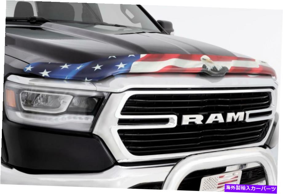 バグシールド スタンピード2019-30フードデフレクター2019-2022 RAM 1500ビッグホーン、2019-2022 RAM 1500 Stampede 2019-30 Hood Deflector 2019-2022 Ram 1500 Big Horn, 2019-2022 Ram 1500