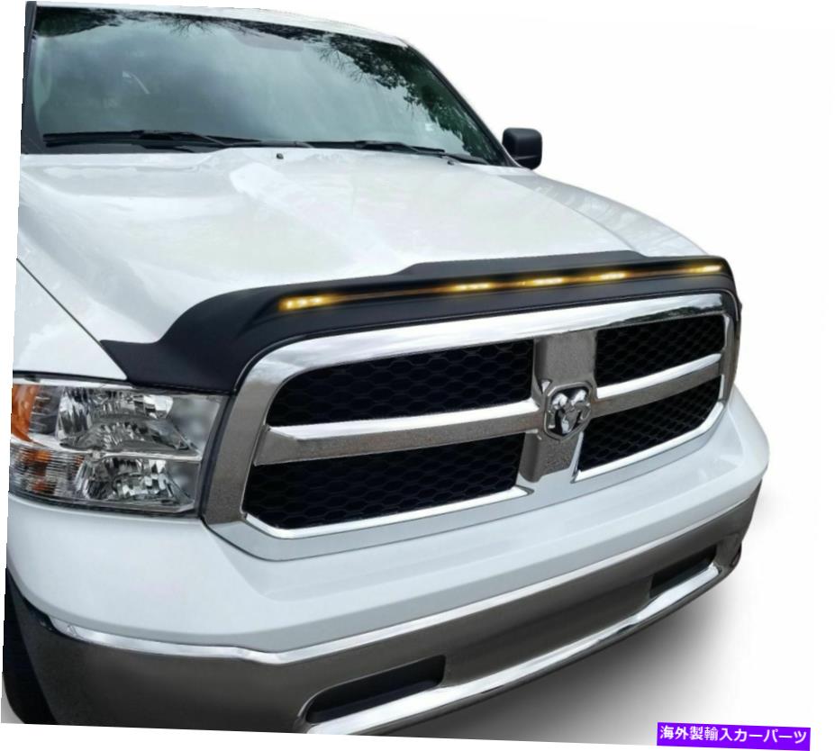 バグシールド Aeroskin Light Shield Hood Protector AVS for Dodge Ram 1500 Classic Black Aeroskin Light Shield Hood Protector AVS for Dodge Ram 1500 Classic Black