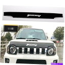 バグシールド 頑丈なリッジフードプロテクターディフレクターはスズキジミニー2012-2018に適合します Rugged Ridge Hood Protectors Deflectors Fits for SUZUKI Jimny 2012-2018(2)
