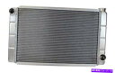 Radiator ノーザン28 "x 16"ストックカードラッグレースアルミニウムレーシングラジエーターロープロファイルNHRA Northern 28" x 16" Stock Car Drag Race Aluminum Racing Radiator Low Profile NHRA