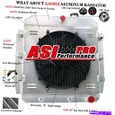 Radiator 3列のラジエーター +ファンシュラウド1955-1959シボレー/GMC 100/150トラックピックアップApache 3 Row Radiator +Fan Shroud For 1955-1959 Chevy/GMC 100/150 Truck Pickup Apache(2)