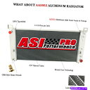 Radiator 1999-2014の4列アルミニウムラジエーター 4 Row Aluminum Radiator For 1999-2014 Chevy Silverado1500 GMC Sierra Tahoe Yukon(2)
