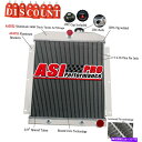 Radiator 4 row aluラジエーターフィット1947-1954シボレー3100 3600 3800 3900 4.3L L6ピックアップV8 4 R...
