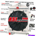 Radiator 3列アルミニウムラジエーター+1928-1929フォードモデルAヘビーデューティL4 3.3Lのシュラウドファン 3 Row Aluminum...