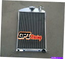 Radiator Ford Carの場合、Chevy 350 V8 Auto at 1933 -1934 33 34 Aluminum Radiator bra...