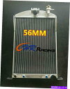 Radiator 1933-1934のフォードカーの56mmアルミニウムラジエーター350 V8 Auto 56MM Aluminum Radiator For...