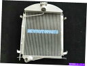 Radiator フォードヘビーデューティモデルのアルミニウムラジエーターA 1928-1929 28 29マニュアルキャップなし Aluminum radiator for Ford Heavy Duty model A 1928-1929 28 29 Manual no cap