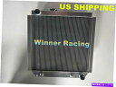 Radiator フィットトヨタランドクルーザーPrado KZJ70/71/73/77/78 3.0TD 1KZT MTアルミニウムラジエーター Fit To...