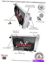 Radiator 3列SZチャンピオンラジエーターW/ 2 10インチファン1967 1968 1969 Camaro Small Block 3 Row SZ...