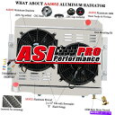 Radiator Jeep CJ5 CJ6 CJ7 4.2L 5.0L 72-86 4列アルミニウムラジエーターシュラウドファンリレー FOR JEEP CJ5 CJ6 CJ7 4.2L 5.0L 72-86 4 ROW ALUMINUM RADIATOR SHROUD FAN RELAY(2)