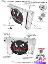Radiator 3列KRチャンピオンラジエーター、16インチファン、1973年のシュラウド1974ポンティアックベンチュラV8 ENG 3 Row KR Ch...