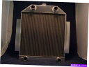 Radiator 1948 1949 1950 1951フォードカーフラットヘッドアルミニウムラジエーターでアメリカで作られた 1948 1949 1950 1...