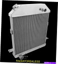 Radiator チャンピオン4列アルミニウムラジエーター39 40 41フォードカーセダンマーキュリーフォードエンジン CHAMPION 4 ROW ALUM...