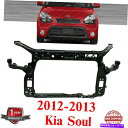 Radiator ラジエーターサポートアセンブリテクスチャプラスチックとスチール2012 2013 Kia Soul Radiator Support Assembly Textured Plastic and Steel For 2012 2013 Kia Soul
