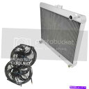 Radiator 1963-65リビエラアルミニウムラジエーターと2-12 "ファン、3列チャンピオン、6.6L V8/7.0L V8 1963-65 Riviera Aluminum Radiator & 2-12" Fans, 3 Row Champion, 6.6L V8/7.0L V8